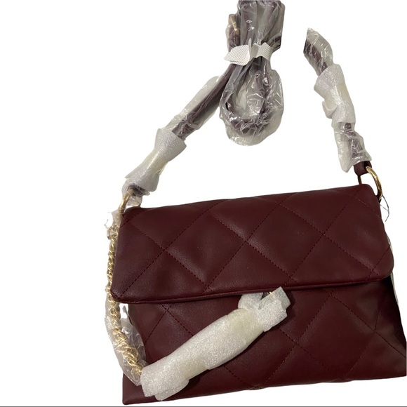 Just fab handbag Color maroon - Picture 2 of 6